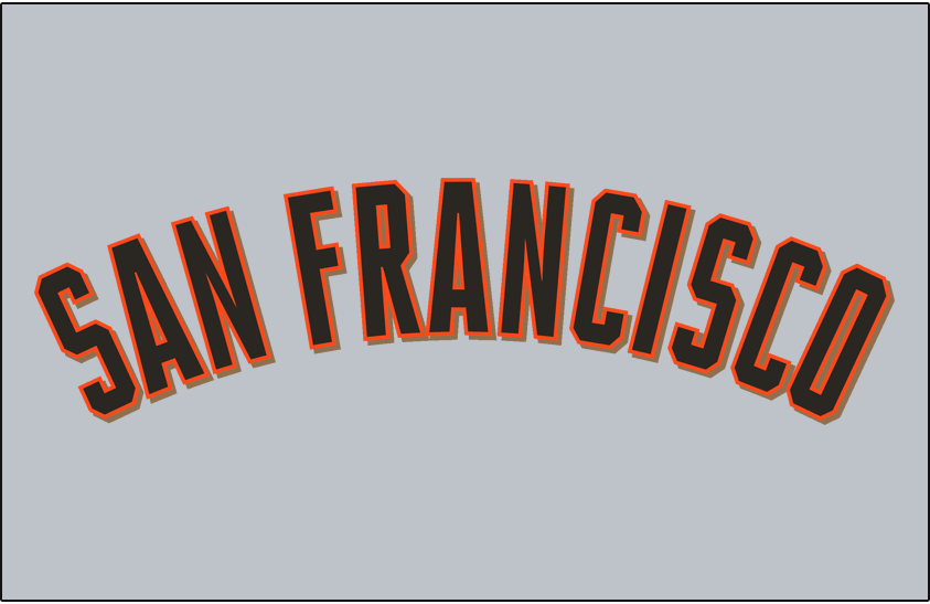 San Francisco Giants 2005-Pres Jersey Logo vinyl decal